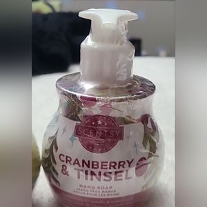 Scentsy Cranberry & Tinsel Hand Soap